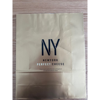 NY New York perfect cheese 紐約 起司 金色 包裝袋 手提袋 紙袋