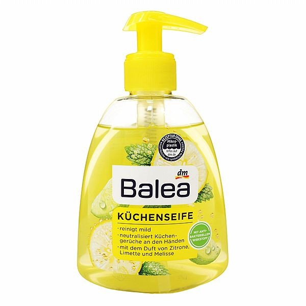 德國 Balea 萊姆香蜂草廚房液態皂(300ml) 去異味洗手液／洗手乳 Vagan【小三美日】 DS016502