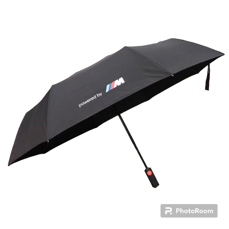 （原廠交車禮）BMW Mpower 原廠雨傘 自動傘 陽傘 抗UV陽傘