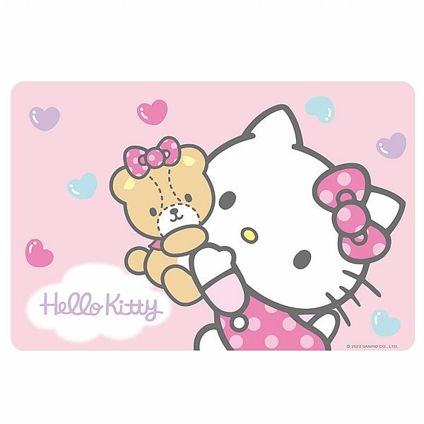 御衣坊 Hello Kitty軟式地墊 萌萌泡泡款(1入)【小三美日】 DS016511