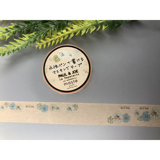 (現貨) 日本製 PAUL & JOE 品牌粉色菊花紙膠帶 分割書寫 文具 手帳 裝飾 貼紙 日本和紙膠帶 日本貼紙