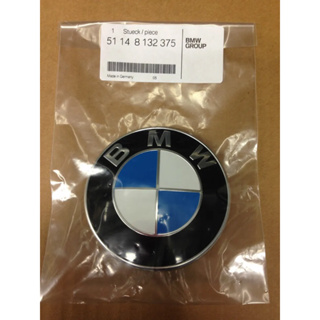 (B&M精品）BMW德訂進口 正原廠圓型標誌 前標 引擎蓋標誌X系列 廠徽E36 E46 E90 E39 E60 E70