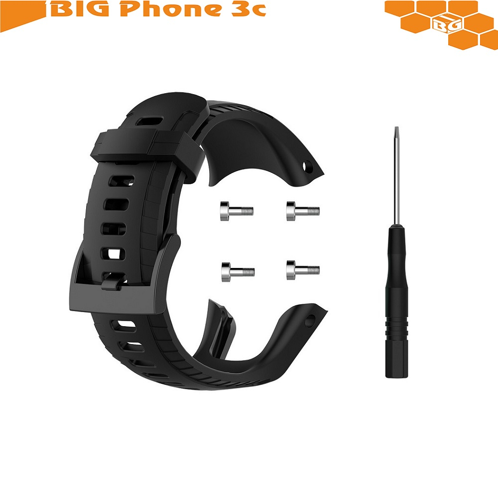 BC【矽膠錶帶】適用於頌拓 Suunto 5 錶帶 替換腕帶 防水 運動 硅膠 錶帶