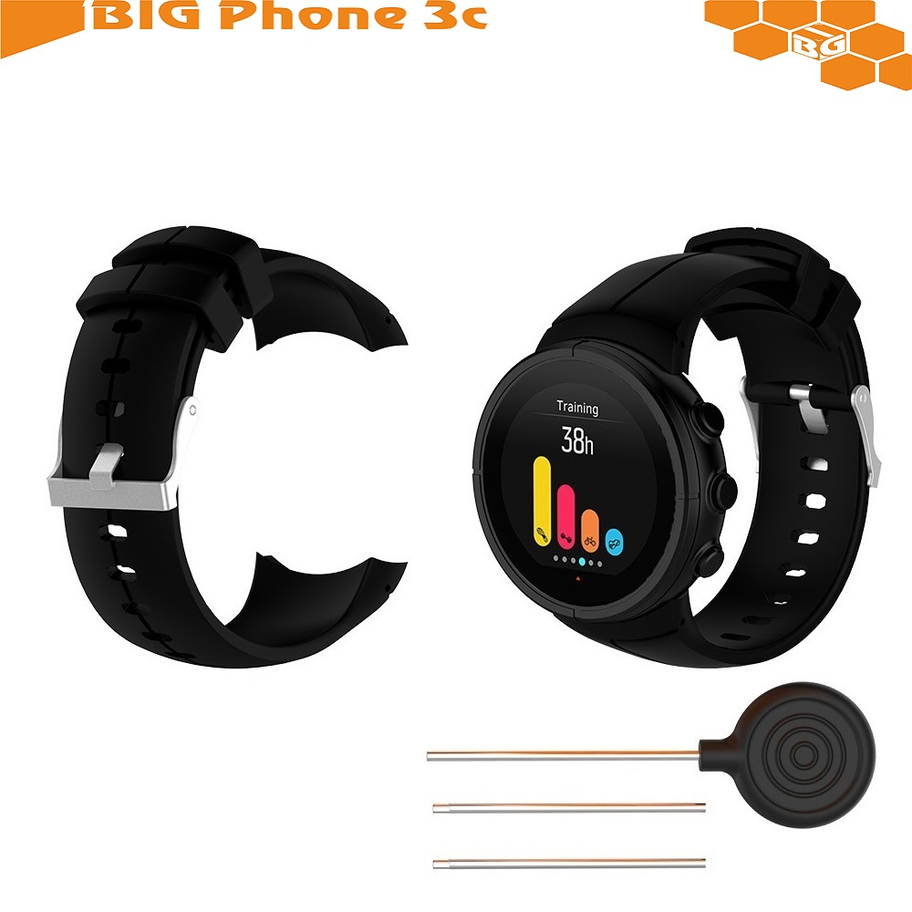 BC【矽膠錶帶】適用於頌拓Spartan Ultra 錶帶 頌拓 suunto 替換腕帶 運動 硅膠 錶帶