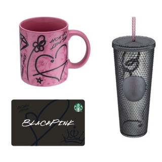 (現貨）BlackPink星巴克聯名款 現貨 下單買上 出貨馬克杯水冷杯隨行卡