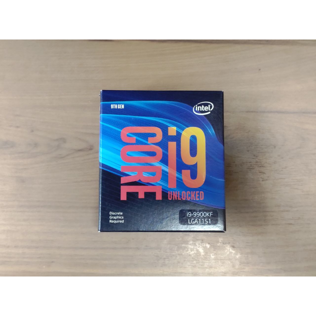 Intel i9-9900KF 盒裝 過保 二手 8C16T CPU 1151腳位