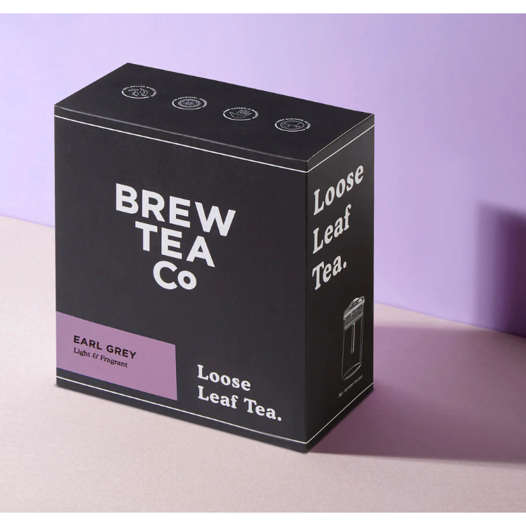 【獨家現貨｜100入】英國Brew Tea Co｜伯爵茶 Earl Grey｜立體茶包｜茶葉