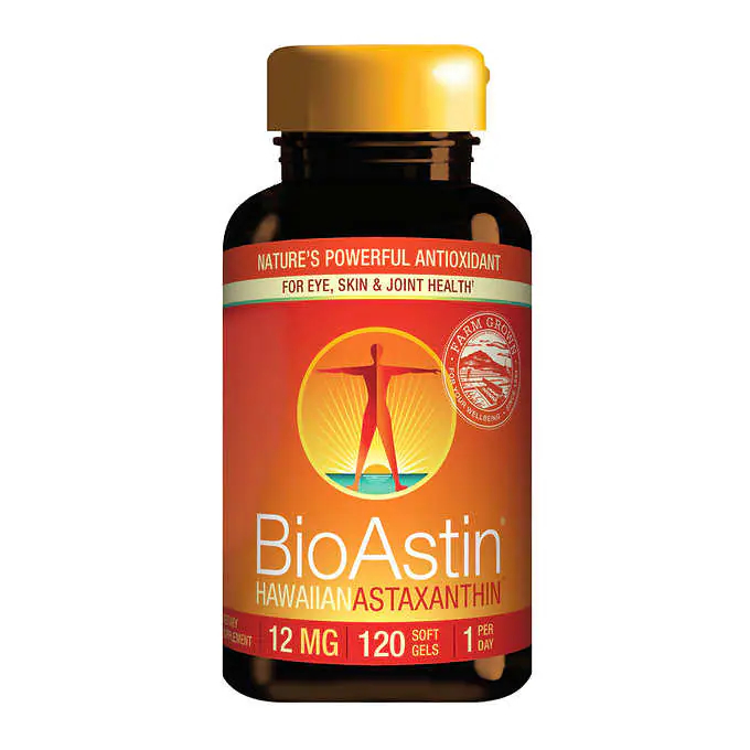 🔰美國好市多代購🚀現貨+預購💯 BioAstin Hawaiian Astaxanthin 夏威夷天然蝦紅素蝦青素120