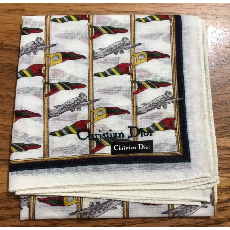 日本手帕   擦手巾 Christian Dior  綿麻手帕 no.240-4 49cm