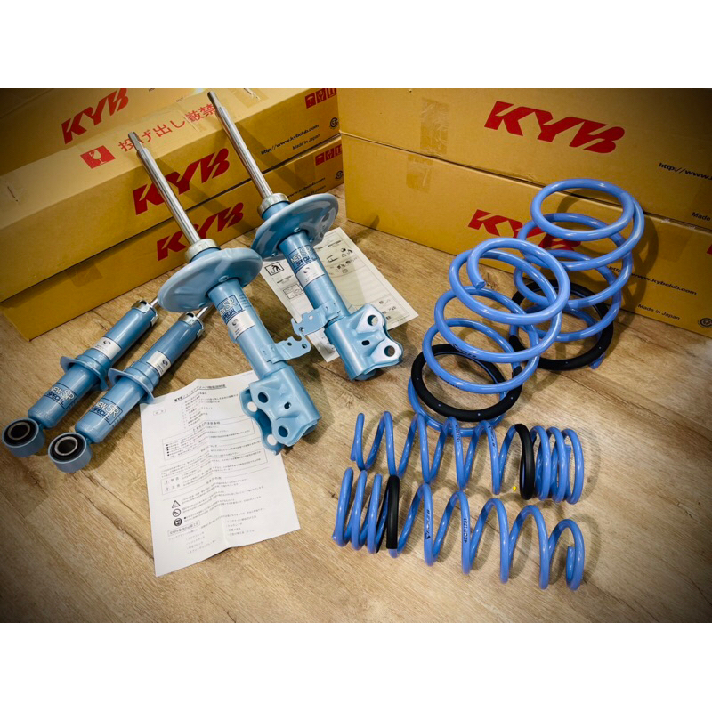 （HB虹惠）IX35 2WD (09-15) KYB NEW SR 運動版藍桶避震器/TS短彈簧