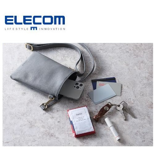ELECOM 磁吸扣款 斜背包 迷你休閒單肩包 手機包 手機垮包 護照包 斜垮包 單肩包 收納包 斜背包 女用包