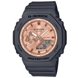 【聊聊甜甜價】CASIO G-SHOCK 八角形錶殼 粉紅金雙顯腕錶 GMA-S2100MD-1A