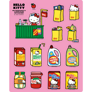 【Hello Kitty】超市系列軟性磁鐵組