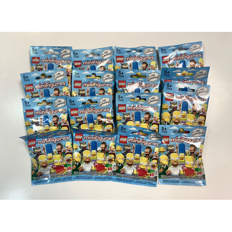 ［期間限定免運］ LEGO Minifigures, The Simpsons 71005 辛普森家庭16隻全套