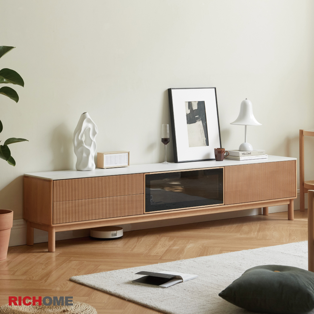 RICHOME   C10Q012000T   維沙櫸木電視櫃(2尺)    電視櫃   收納櫃    置物櫃