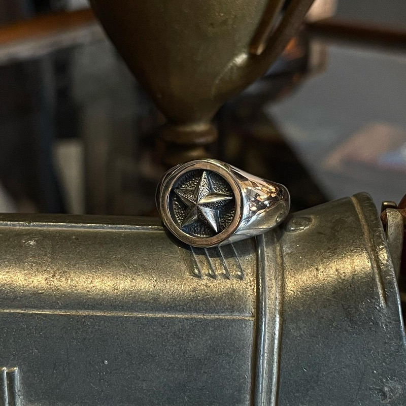 [Jango_oac] Nautical star ring 五芒星銀戒 🇯🇵高品質日本銀器 俐落洗鍊 現貨直發