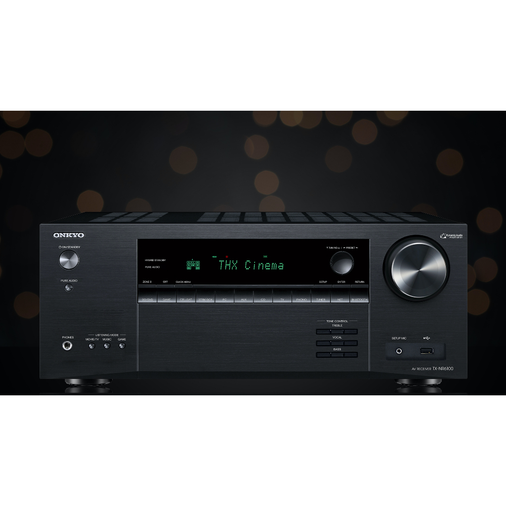 性能出色 精湛表現 ONKYO TX-NR6100 7.2聲道 環繞擴大機