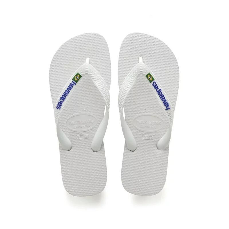 Havaianas Top Flip Flops 人字拖 海灘鞋 巴西 白色 男女款 4110850-0001U
