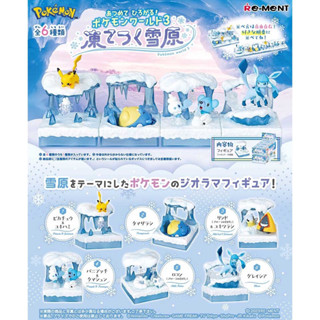 現貨 正版 精靈寶可夢擴充套件世界P3-極凍雪原篇 冰伊布 冰穿山鼠 皮卡丘 冰六尾 鼻涕熊 海豹RE-MENT 盒玩