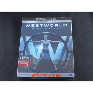 [藍光先生UHD] 西方極樂園 : 第一季 UHD + BD 六碟限定版 Westworld