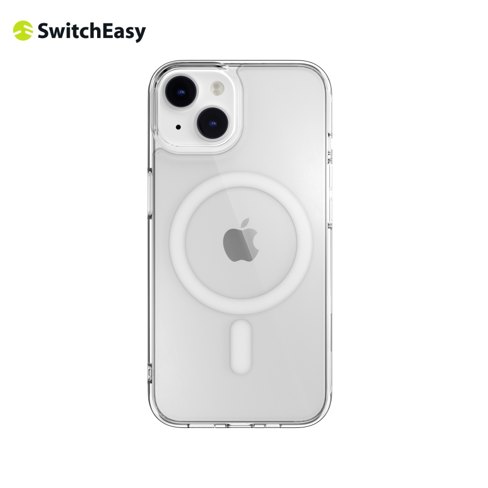 SwitchEasy Nude M iPhone 14晶亮透明防摔手機殼（支援MagSafe）