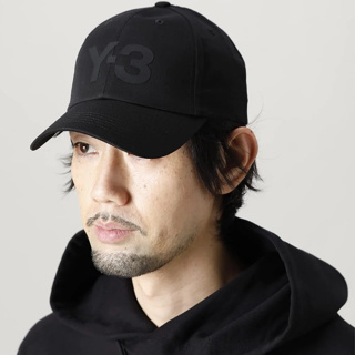 【Y-3】山本耀司 LOGO CAP 經典字母LOGO山本耀司棒球帽(黑/HA6530)