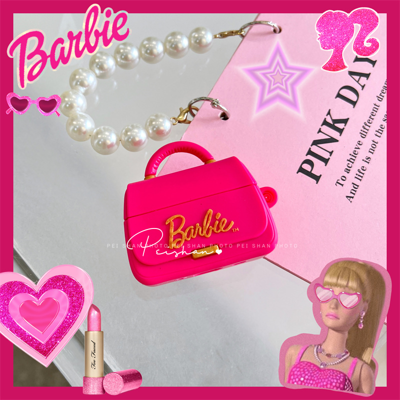✨預購✨ 芭比 barbie 收納包 耳機包 airpods  掛件 吊飾 配件 鑰匙圈 鑰匙扣 手機包 鑰匙包