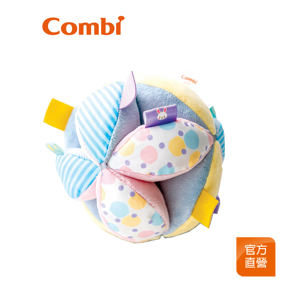 【Combi】拼圖寶貝球｜親子玩具｜日系超柔感啟蒙系列玩具｜訓練小肌肉｜安全玩具