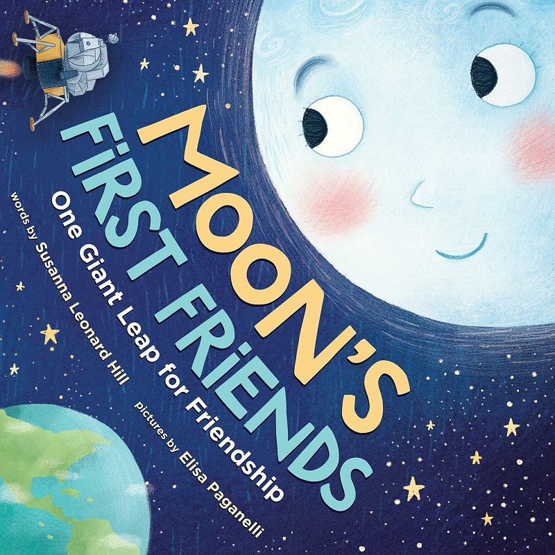 MOON'S FIRST FRIENDS｜英文故事繪本童書外文書中秋節繪本月亮【麥克兒童外文書店】