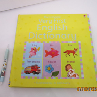 「二手書」The Usborne Very first english dictionary 英文