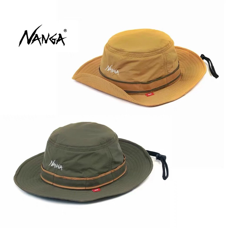Nanga x CLEF Dtt 戶外露營釣魚徒步山系透氣速乾遮陽漁夫帽