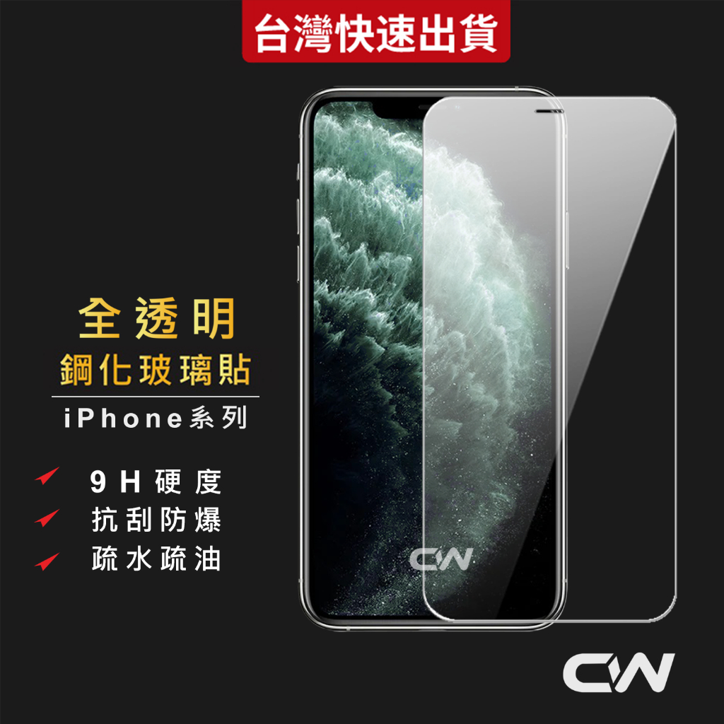透明非滿版保護貼 玻璃貼適用iPhone 17 16 17e 15 14 13 12 11 Pro Max XR i17