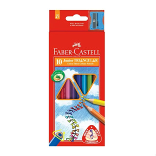『貓漫漫』Faber-Castell 輝柏 大三角油性色鉛筆3.3mm 10色/20色/30色