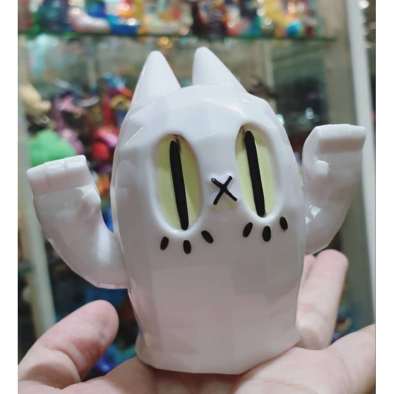 touma toumart 幽靈貓 貓咪 小孩創作 設計師玩具 軟膠公仔 日本 ttf 抽選 限量