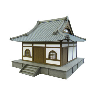 【ArtLife 藝術生活 x 日本sankei】MK05-15神社寺廟-1 微縮藝術精品 紙模 DIY 1/80