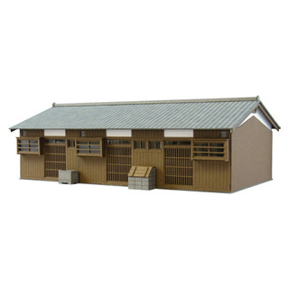 【ArtLife 藝術生活 x 日本sankei】MK05-19長屋-1 微縮藝術精品 紙模 DIY 1/80 隔日到貨
