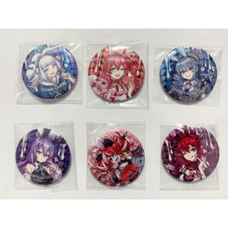hololive Meet x TAIPEI 雙閃徽章 全新未拆封Gura星街Miko IRys Moona Ollie