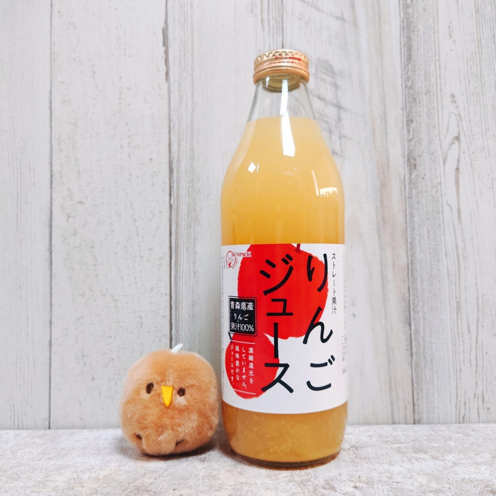 日本 SUNPACK 一公升 100% 青森蘋果汁 青森蘋果 蘋果汁 金黃蘋果汁 金黃蘋果 青森金黃蘋果汁 青森