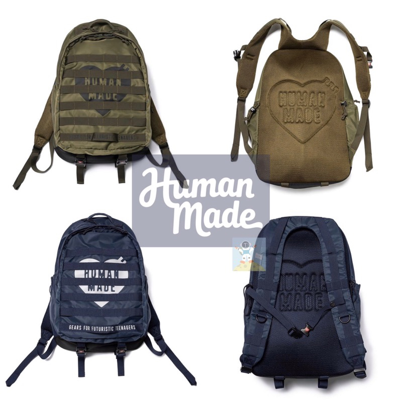 HUMAN MADE 23AW MILITARY BACKPACK 背包 雙肩包 後背包