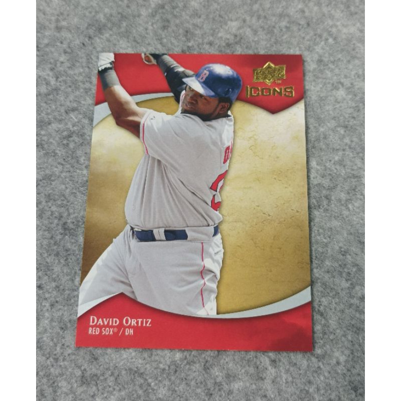 2009 Upper Deck Icons #31 David Ortiz 紅襪 老爹 Boston Red Sox