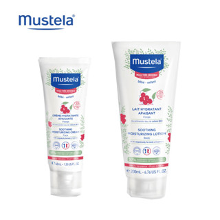 【公司貨】慕之恬廊 Mustela 舒恬良®敏弱修復面霜40ml 敏弱修復潤身乳 200ml