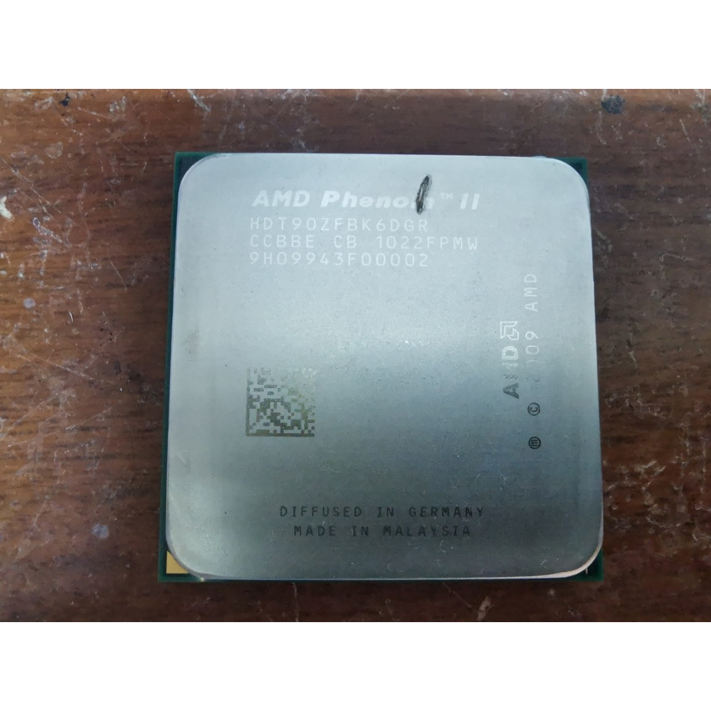 AMD Phenom II X6 1090T 六核心 3.2G HDT90ZFBK6DGR AM3 CPU