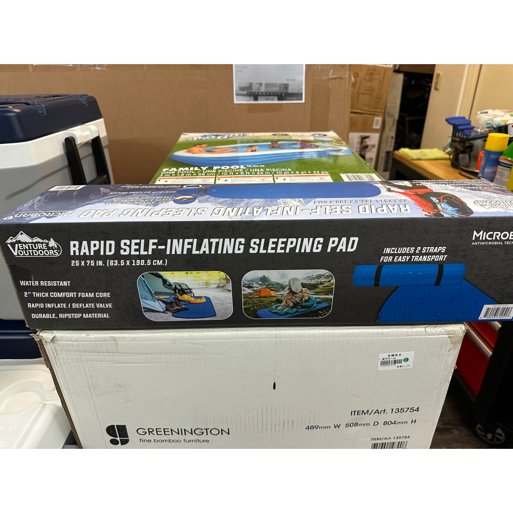 ↖有購便宜↘Venture Outdoors 自動充氣睡墊，特價$900含運