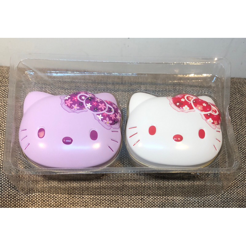 絕版2016 款 chokito 巧趣多Hello Kitty花漾巧克力 空鐵盒 兩入合售不拆賣附原來外盒