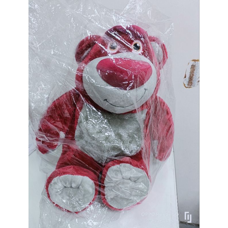 現貨迪士尼 玩具總動員 16吋 草莓熊 熊抱哥 絨毛娃娃 禮物