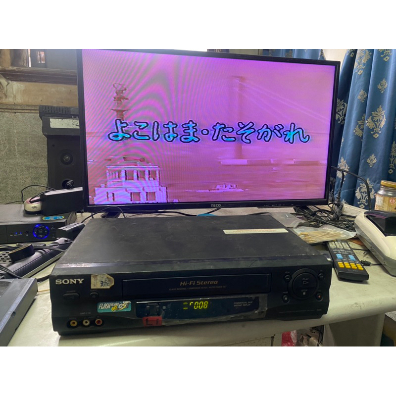 Sony VHS錄放影機、功能正常