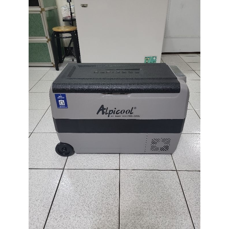 （二手）Alpicool/冰虎110V車載冰箱 T50(50升）雙溫雙控車家兩用壓縮機12V24V汽車