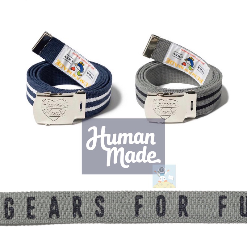 HUMAN MADE 23AW WEB BELT 皮帶 腰帶