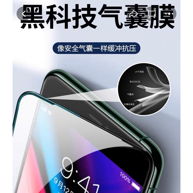 鋼化膜、氣囊膜 IPhone SE (第三代）/ Iphone11白邊 高清/藍光