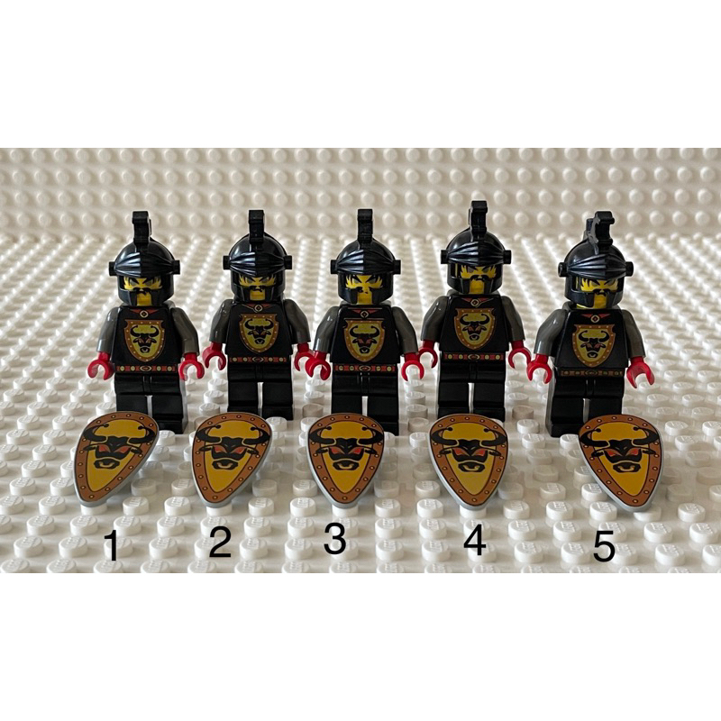 LEGO樂高 城堡系列 絕版 二手 4807 1288 牛國 騎士 士兵 人偶